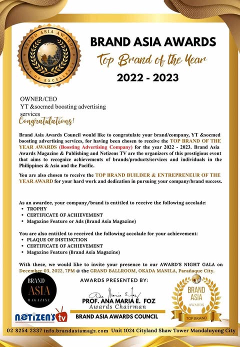 Achievement Certificate 2